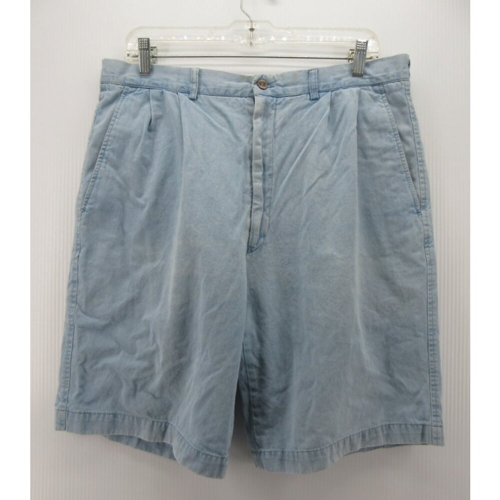 Davide Cenci Shorts 34 Chino Twill Pleated Lightweight Resortwear EU50*